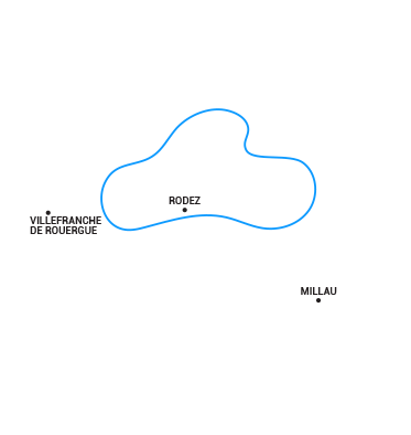 Carte Aveyron